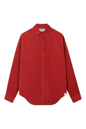 ABEL Organic Corduroy Shirt - Terracotta