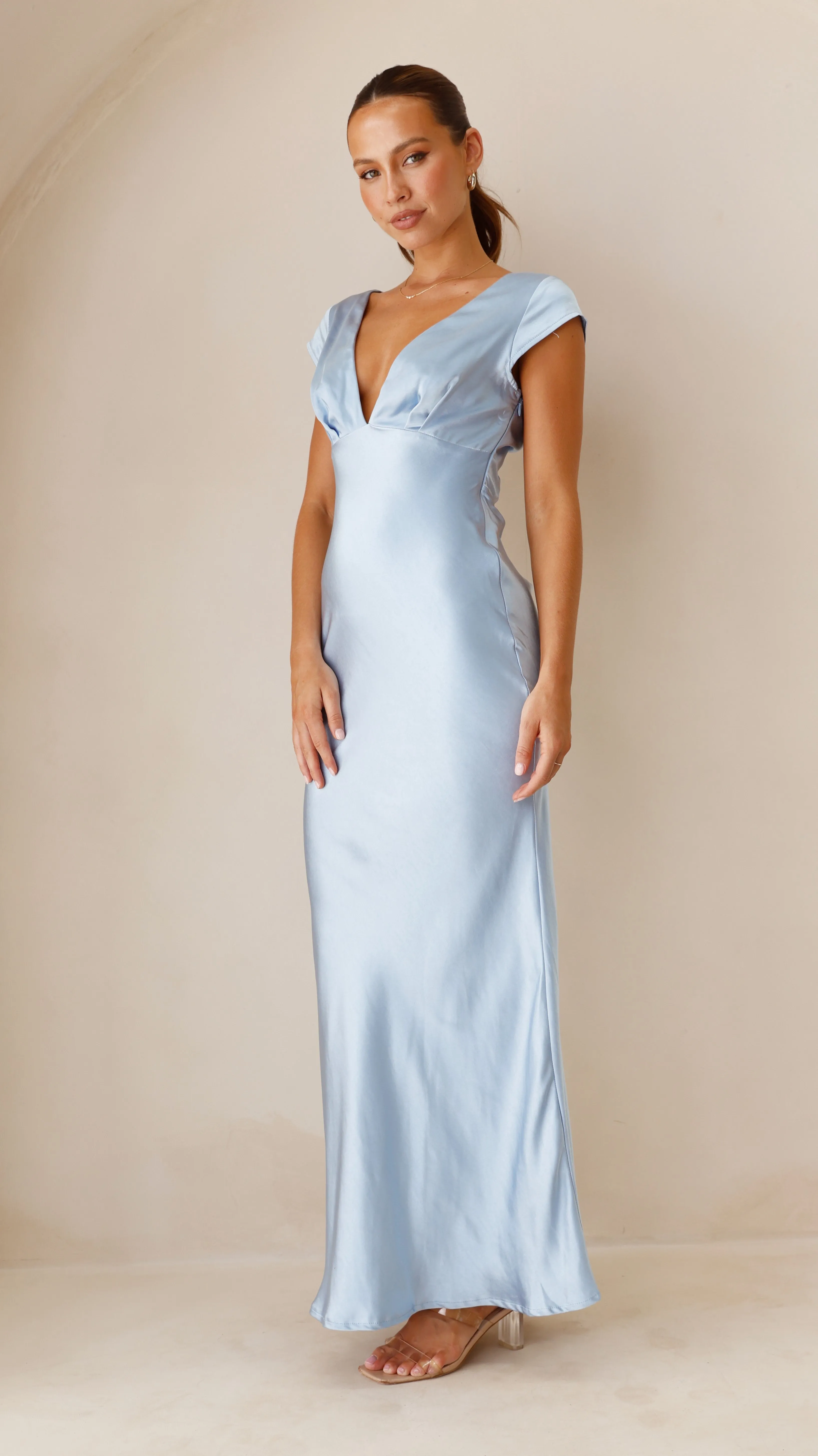 Amelia Maxi Dress - Blue