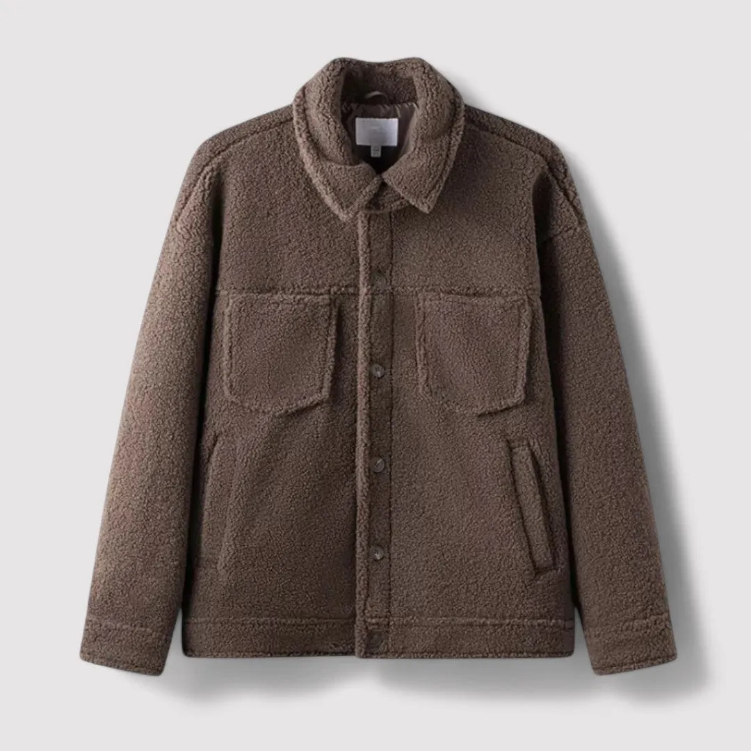 Ancien | Luxurious Men's Sherpa Jacket