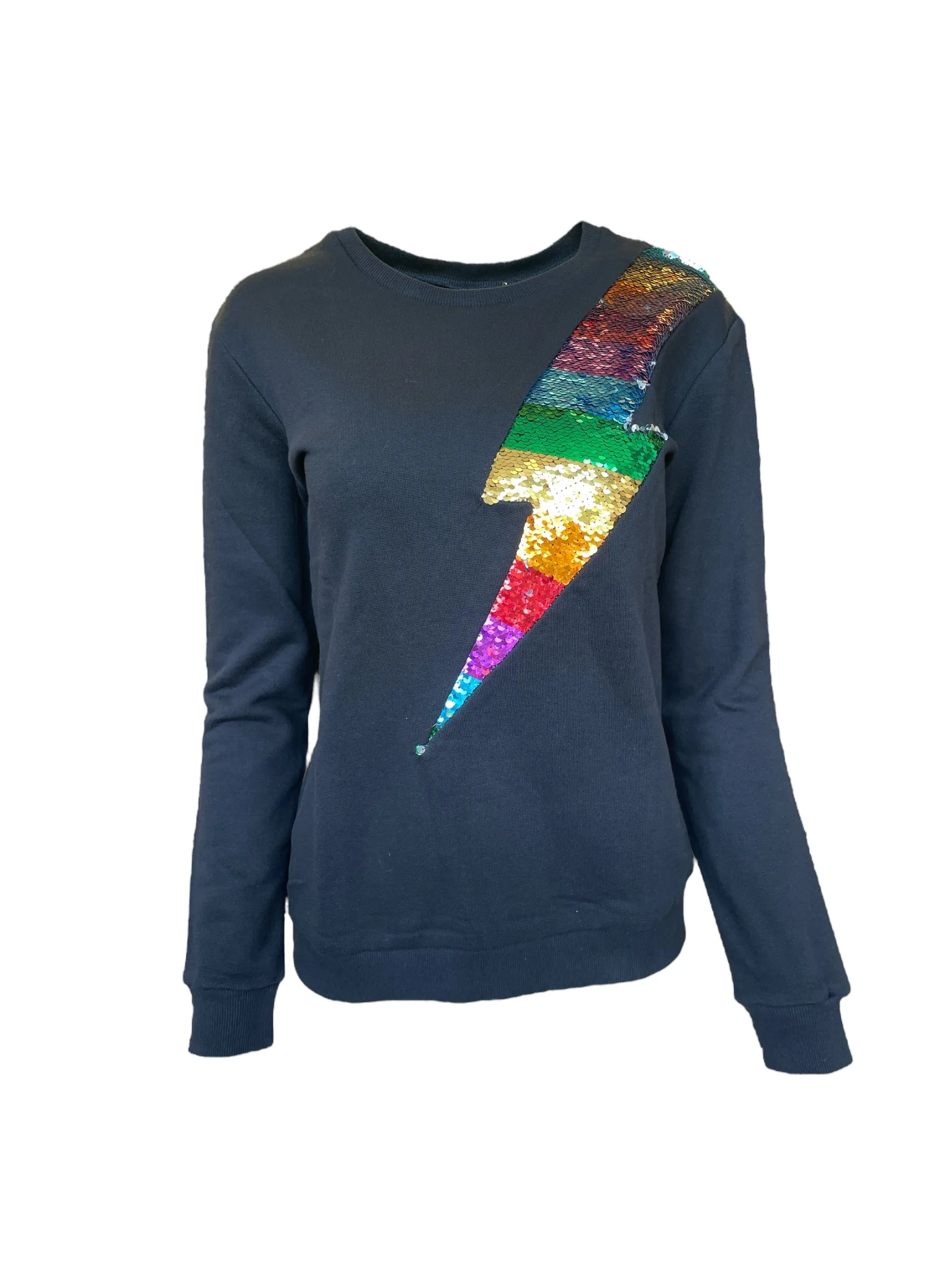 Any Old Iron Rainbow Silver Lightning Sweatshirt