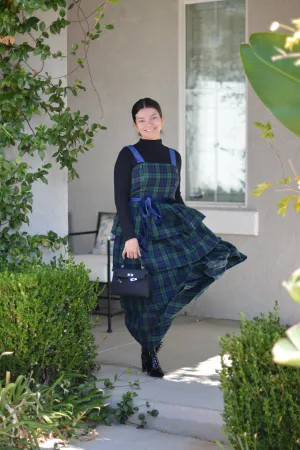 Bethany Plaid Tartan Ruffled Dress