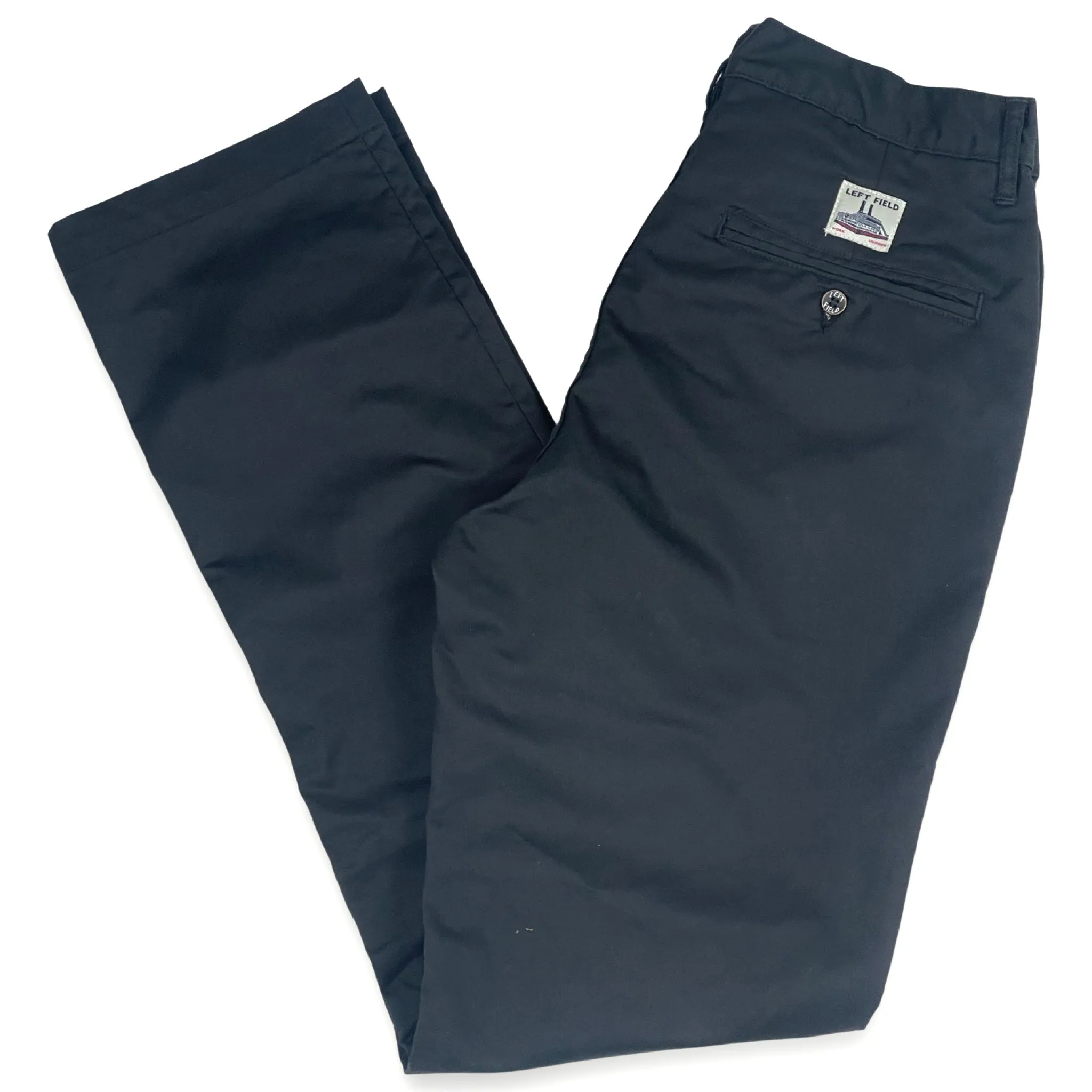 Black Japanese Solotex poly/cotton twill Work Uniform Chino