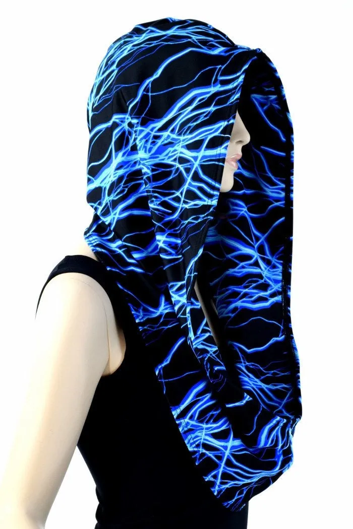 Blue Lightning Infinity Festival Hood