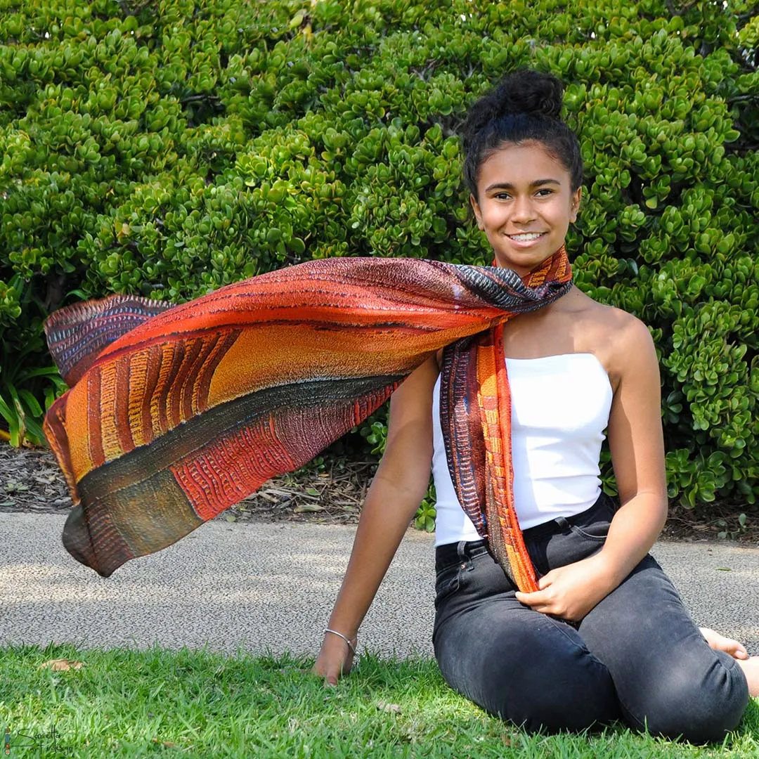 Borii Parai Silk Scarf