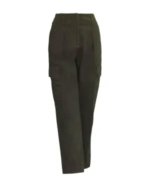 Brushed Cotton Cargo Pants