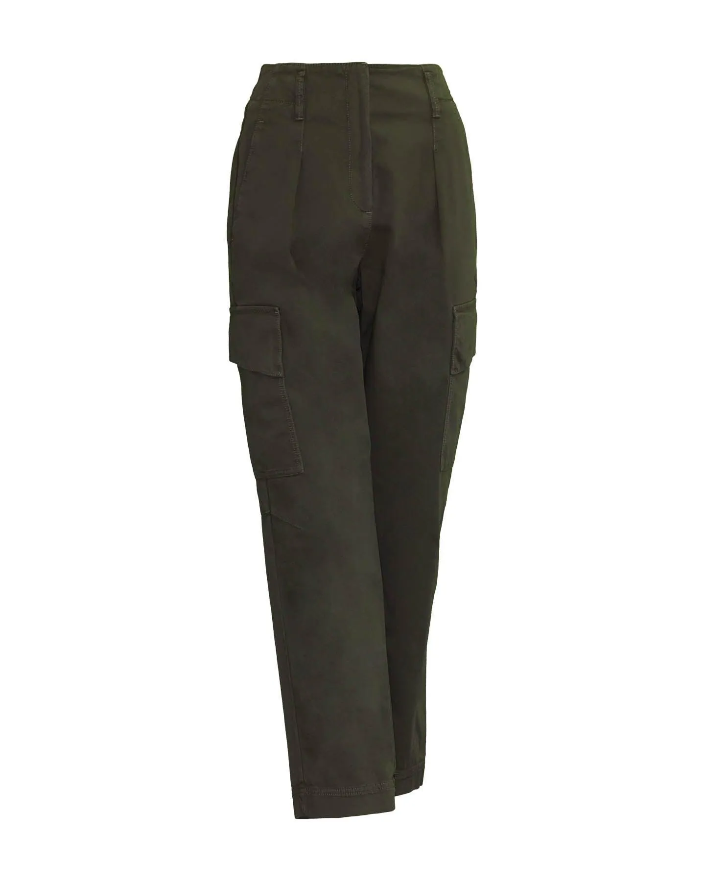 Brushed Cotton Cargo Pants