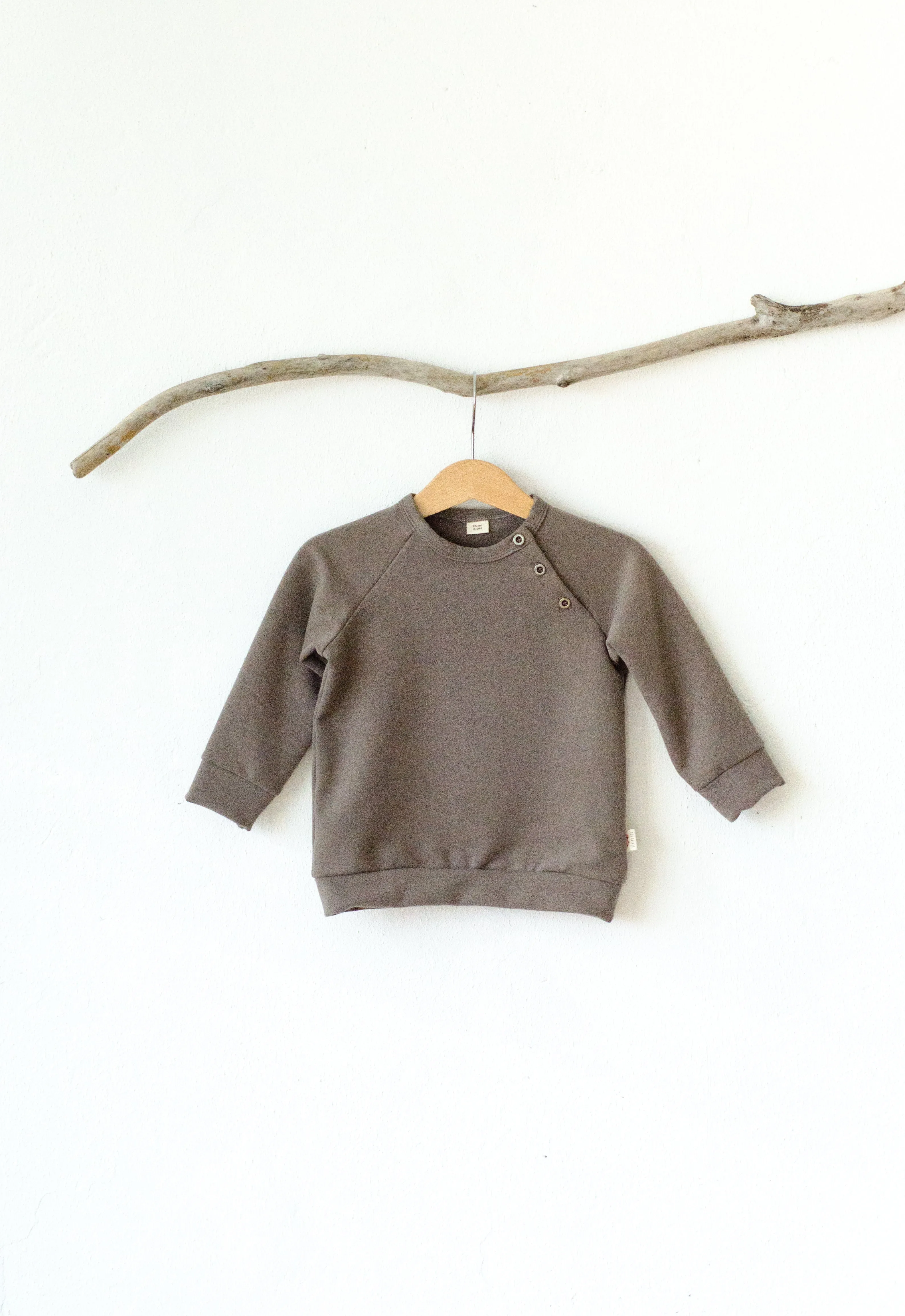 Button-Shoulder Sweater