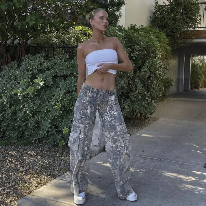 CAMO CARGO PANTS