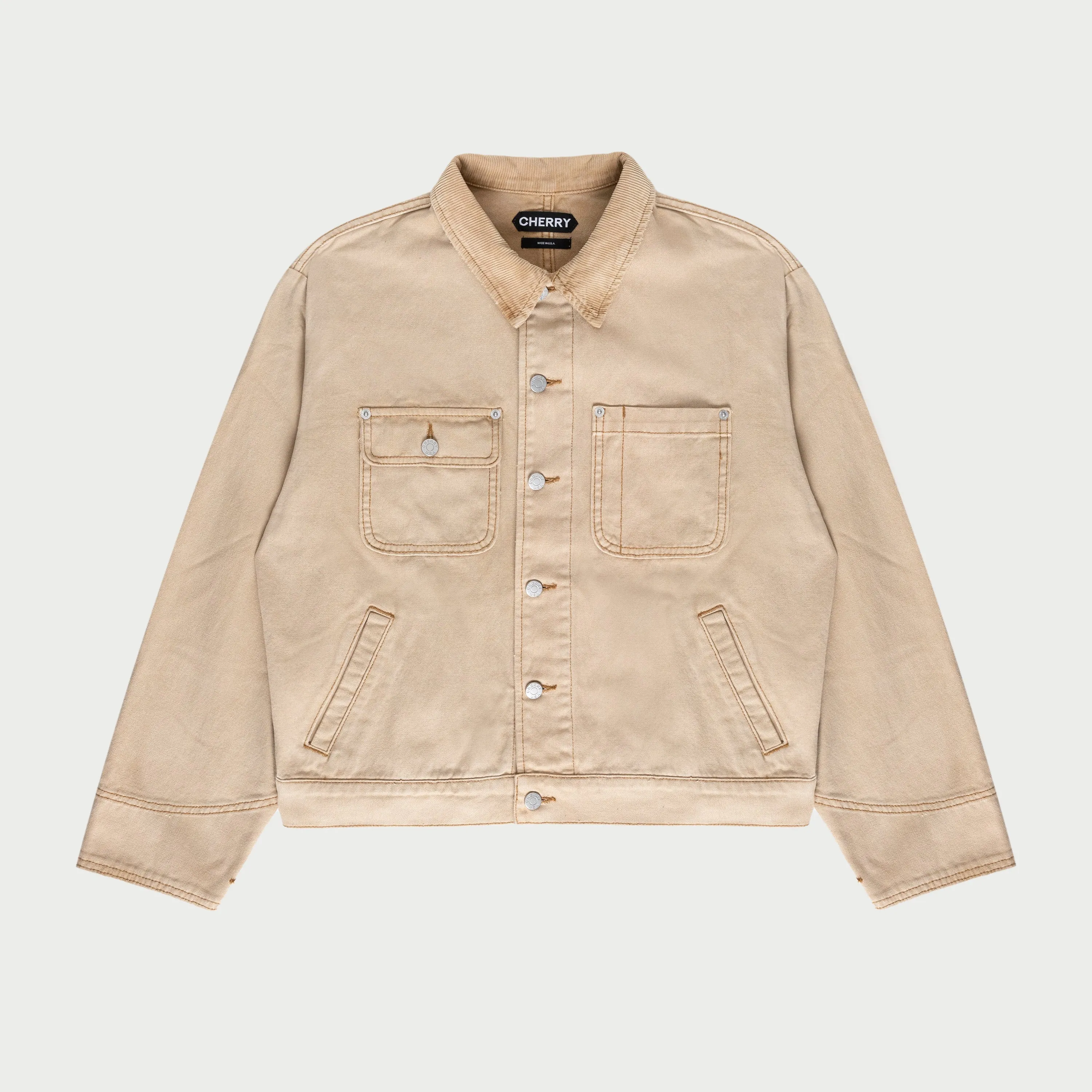 Canvas Mechanic Jacket (Sand)