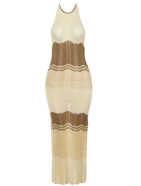 Cappuccino Knit Dress