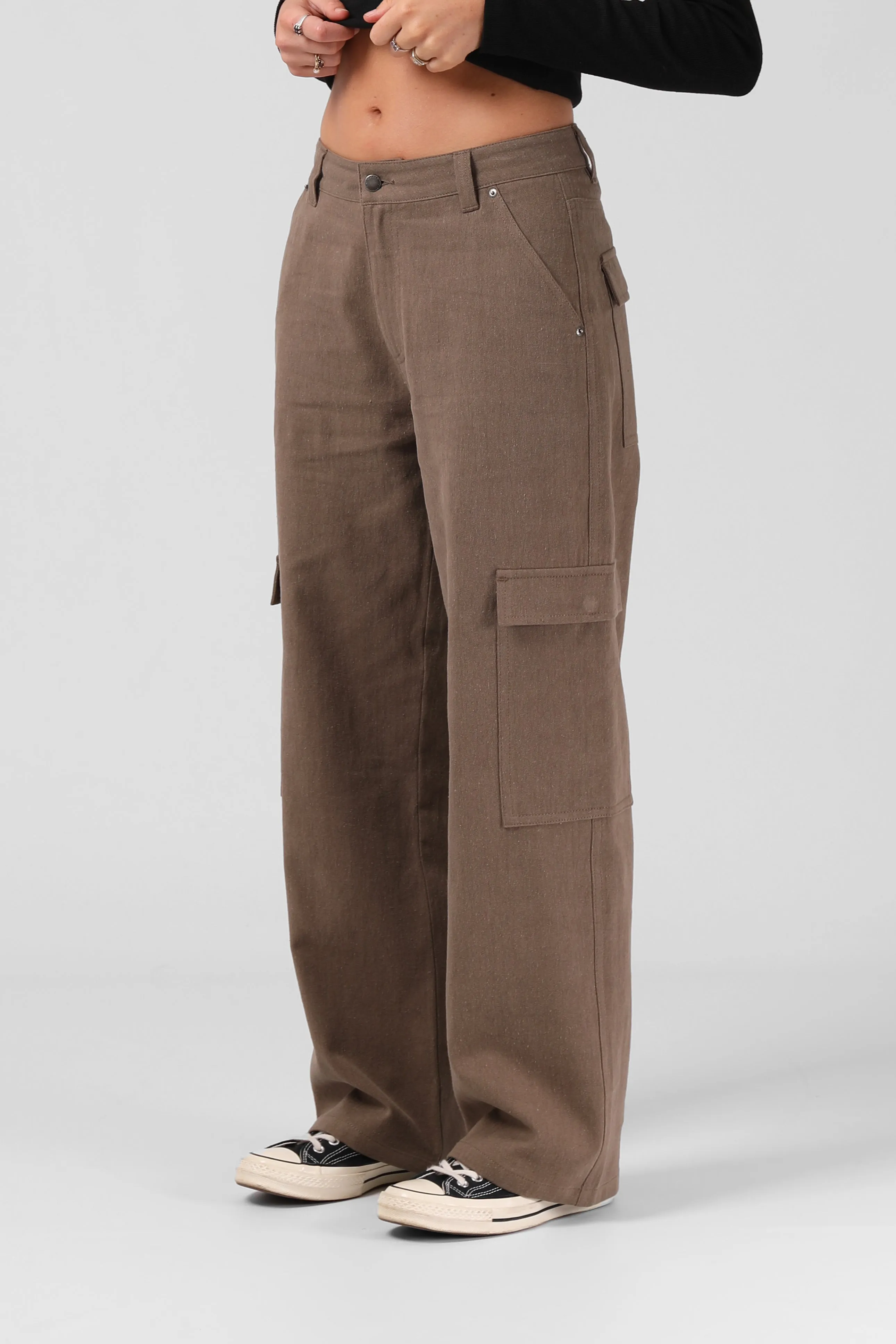 Cargo Pant - Taupe Grey