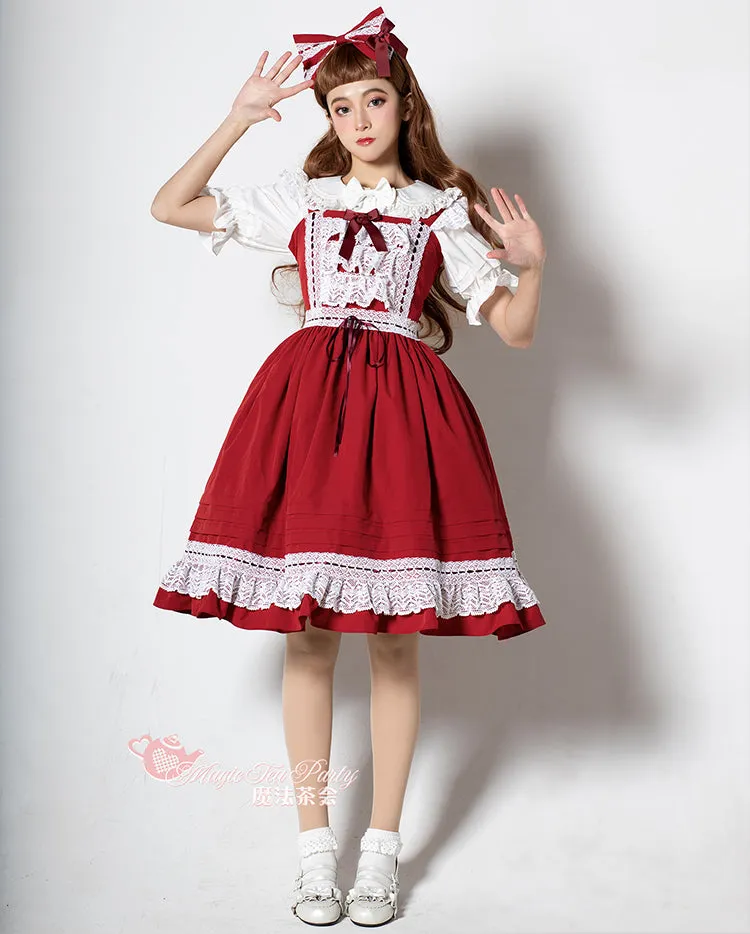 Classic Lolita JSK Dress Short Party Dress by Magic Tea Party