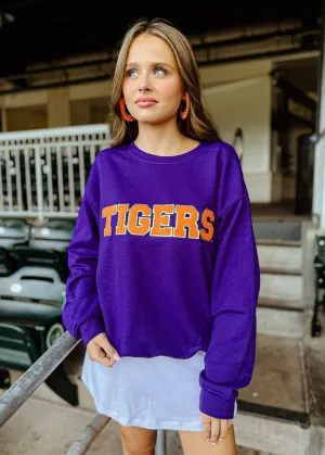 Clemson Varsity Patch Sweatshirt