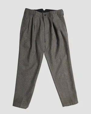 CMD WOOL 2 PLEATED TROUSERS