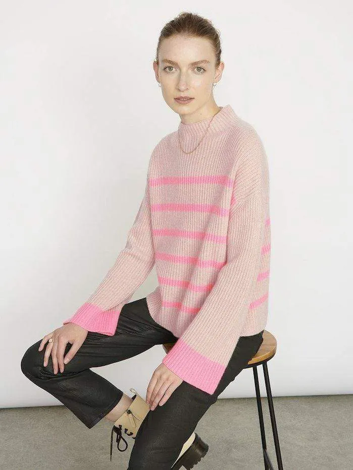 Cocoa Cashmere Oatmeal Robyn Jumper CC3277