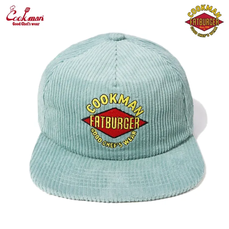 Cookman  Corduroy Cap - FAT : Blue