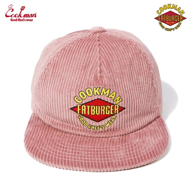 Cookman  Corduroy Cap - FAT : Pink