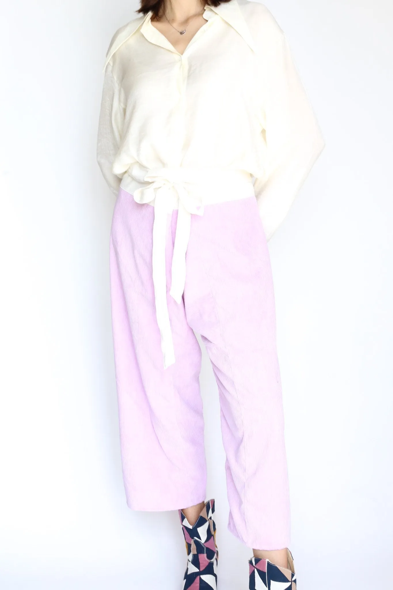 CORDUROY FISHERMAN PANTS TROUSERS