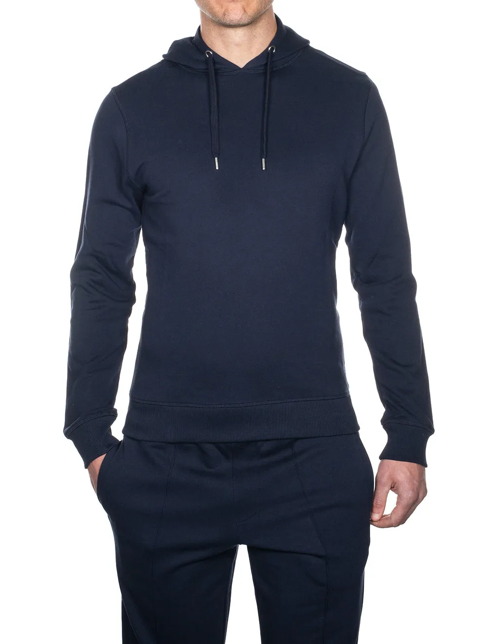 Cotton College Hoodie Navy