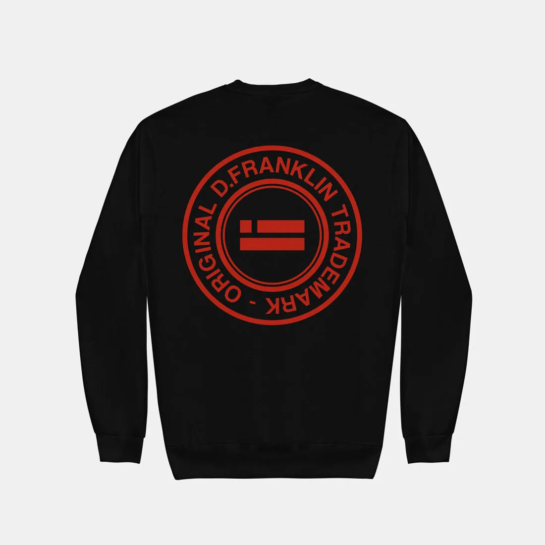 Crack Black Sweatshirt