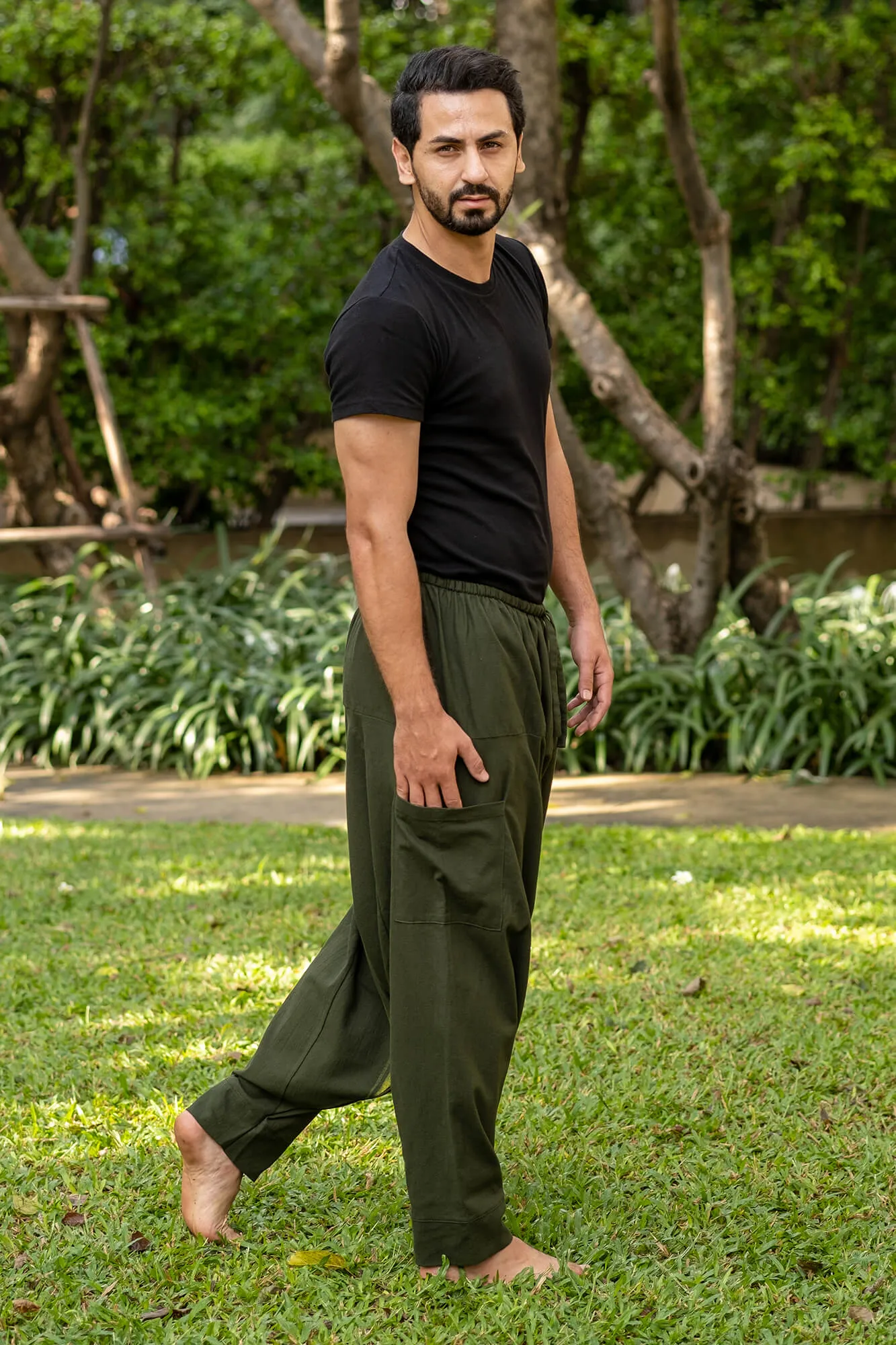 Dark Green Evolution Pants