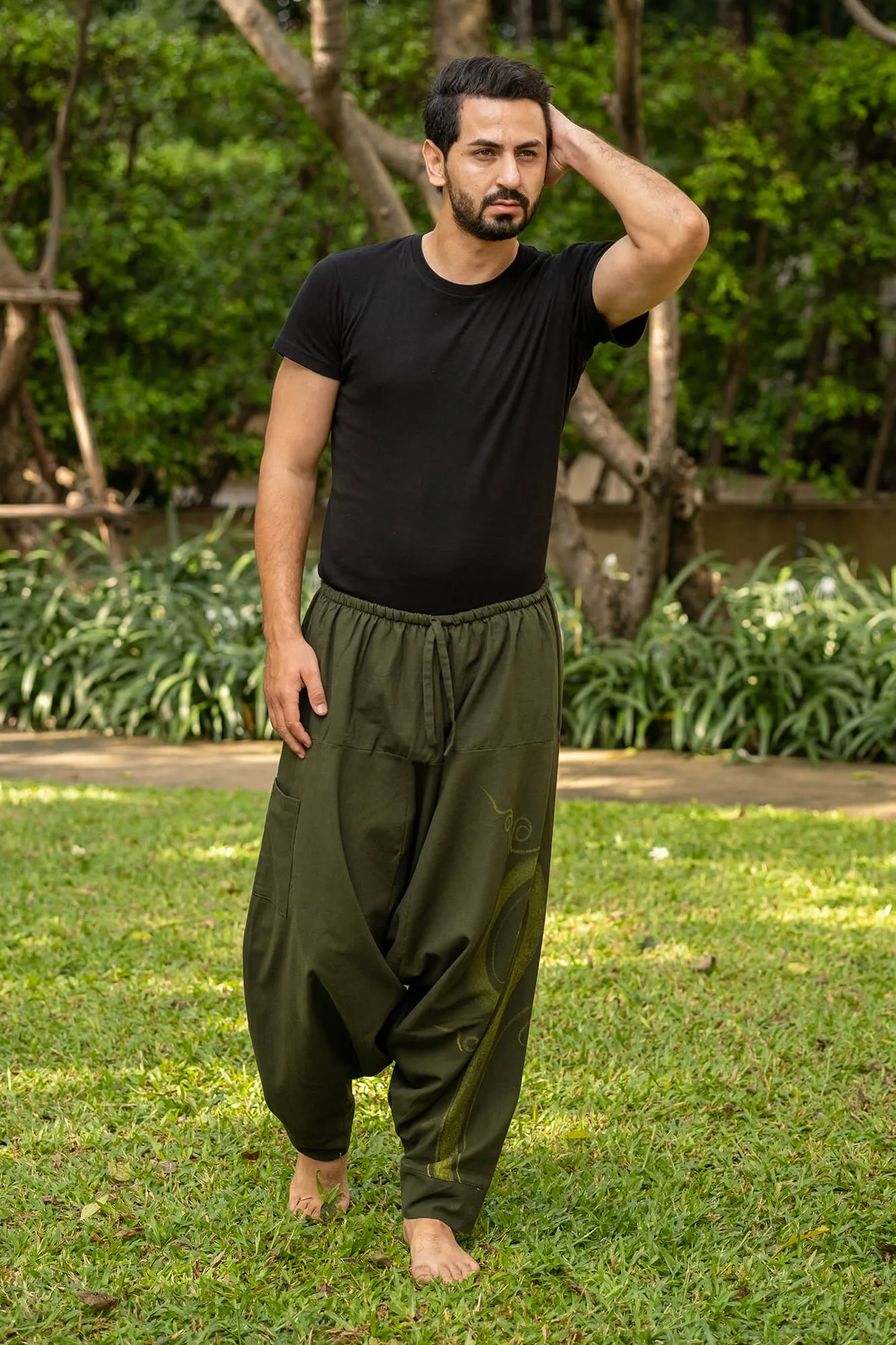 Dark Green Evolution Pants