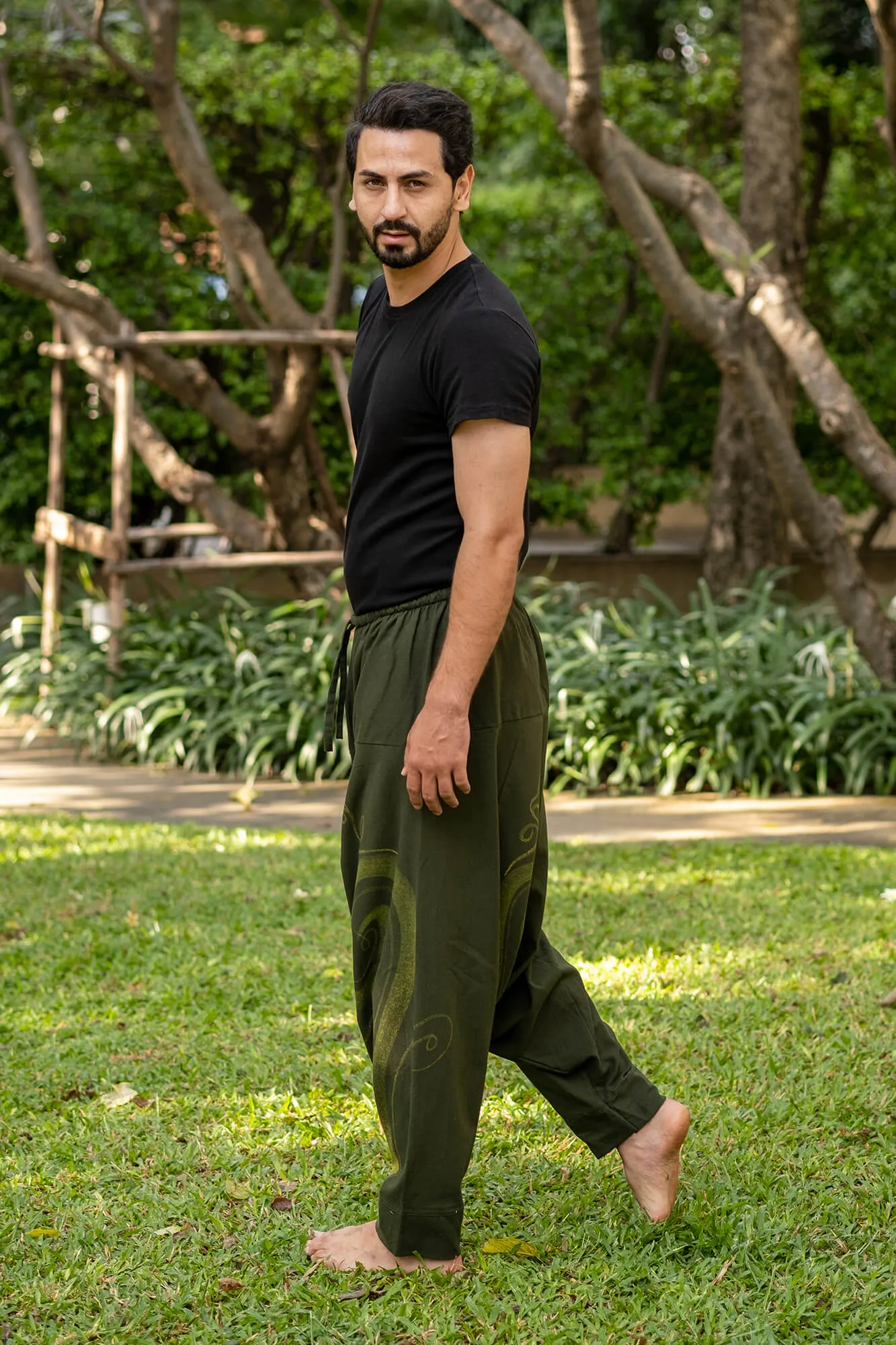 Dark Green Evolution Pants