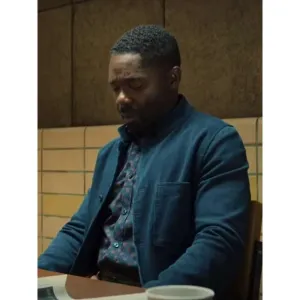 David Oyelowo Role Play 2024 Blue Jacket