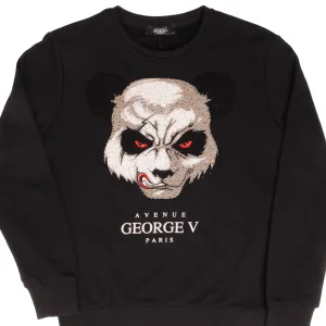 DEADSTOCK AVENUE GEORGE V PARIS WICKED PANDA SWEATSHIRT LARGE