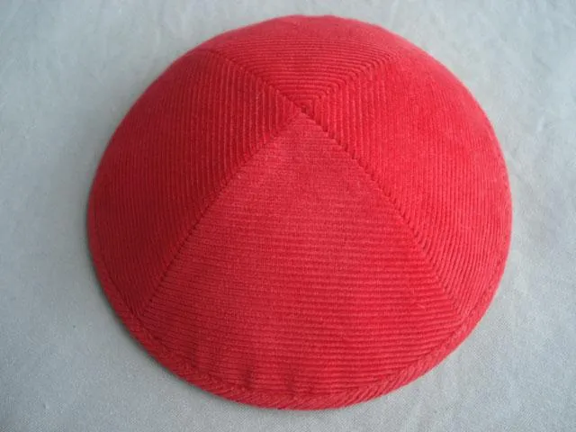 Deluxe Corduroy Kippot & Kippahs