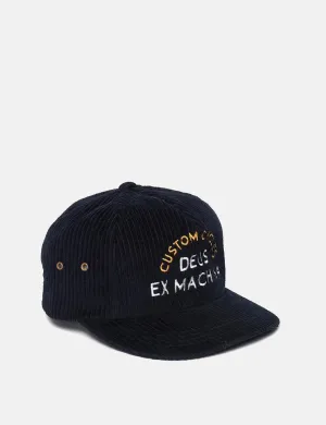 Deus Ex Machina Allen Cord Cap - Navy Blue