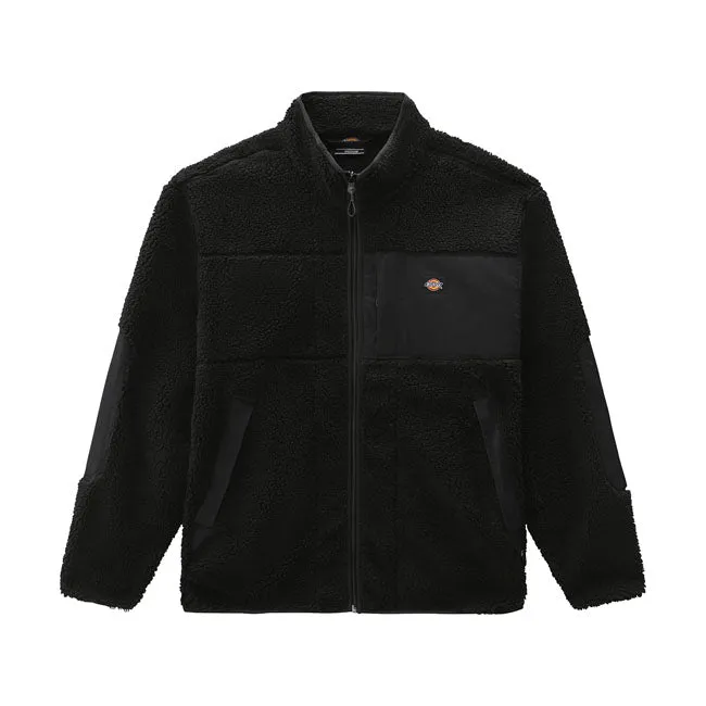 Dickies Red Chute Sherpa Jacket Black