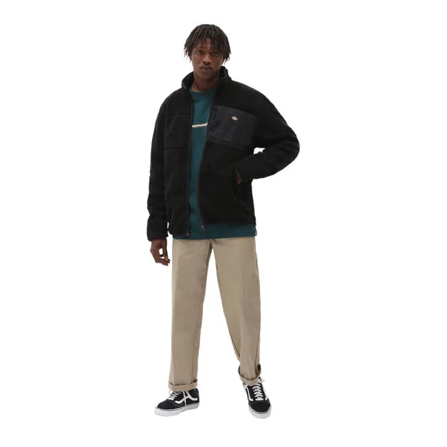 Dickies Red Chute Sherpa Jacket Black