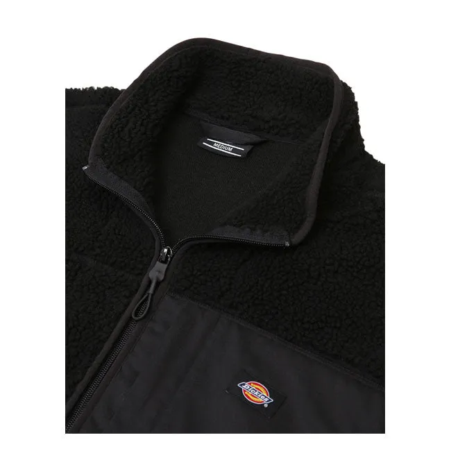 Dickies Red Chute Sherpa Jacket Black