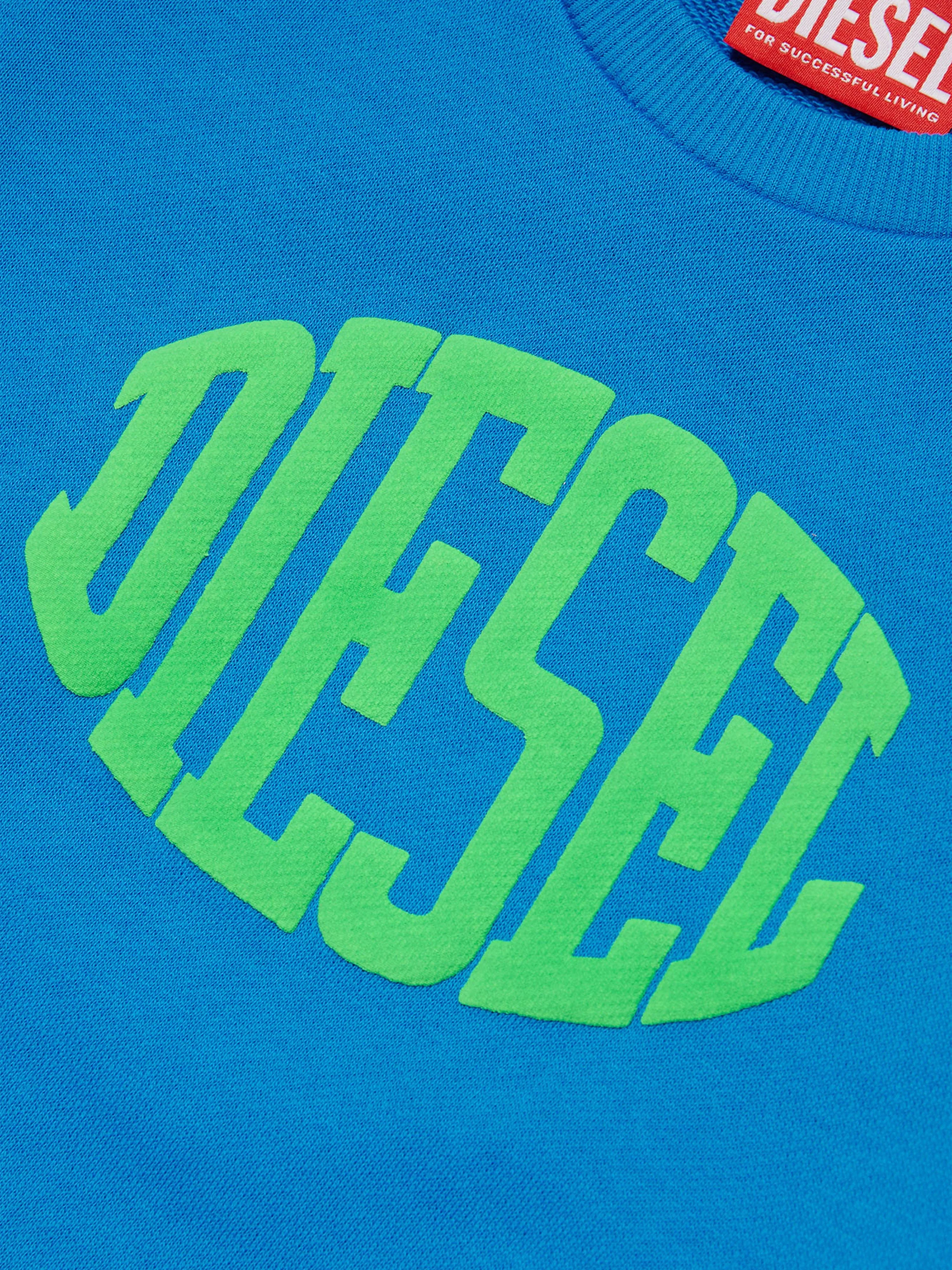 Diesel Boys Logo Sweatshirt in Blue