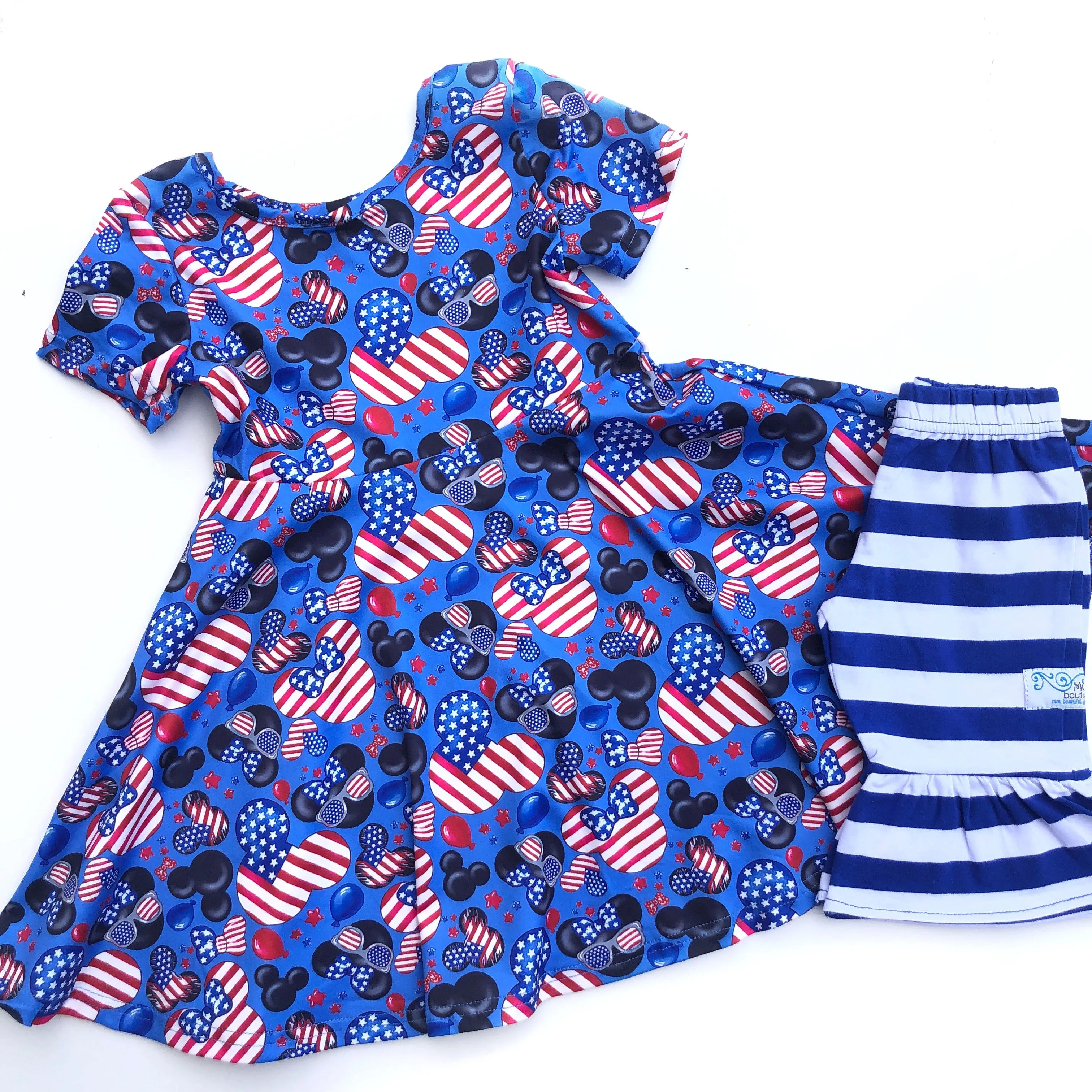 Disney Patriotic twirl dress