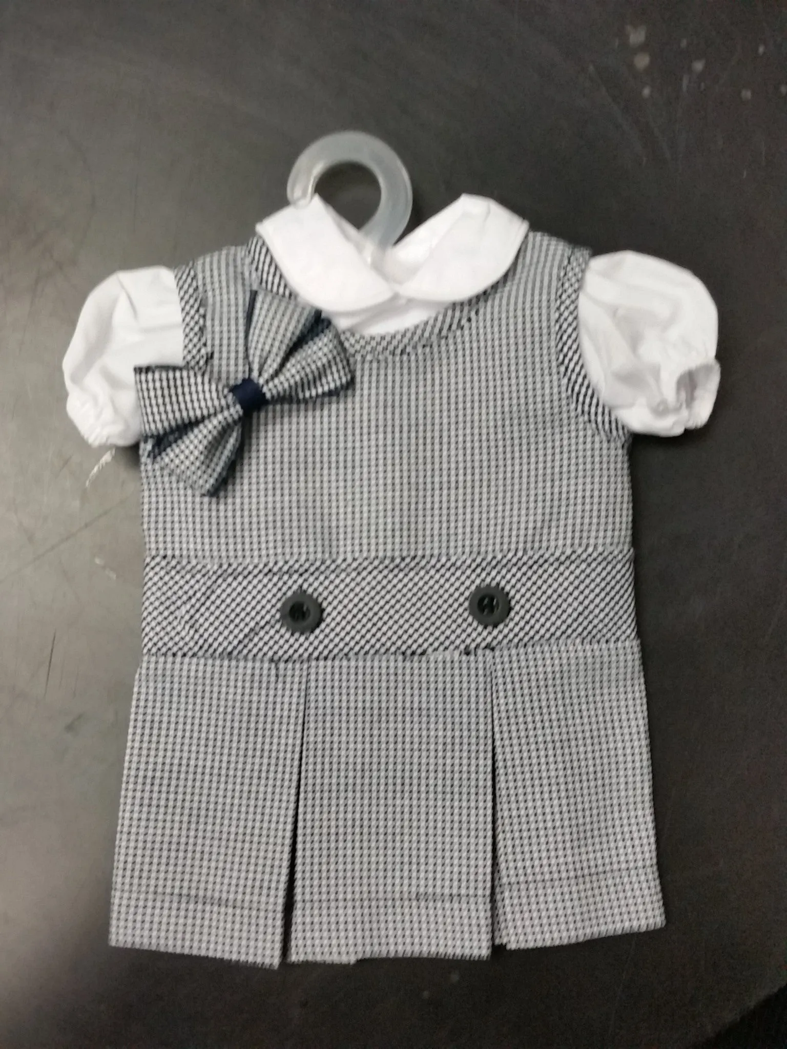 Doll Jumper Set Plaid 03N