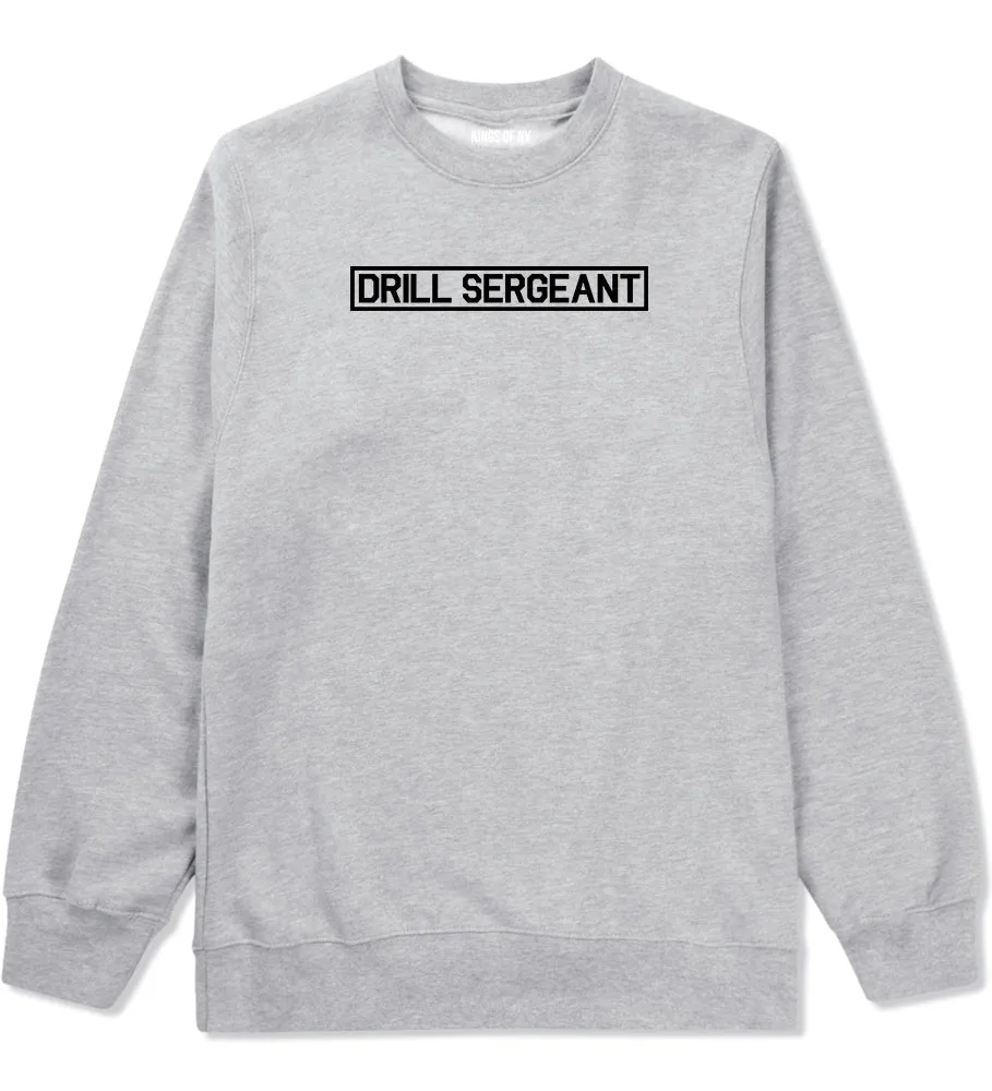 Drill Sergeant Sgt Mens Crewneck Sweatshirt