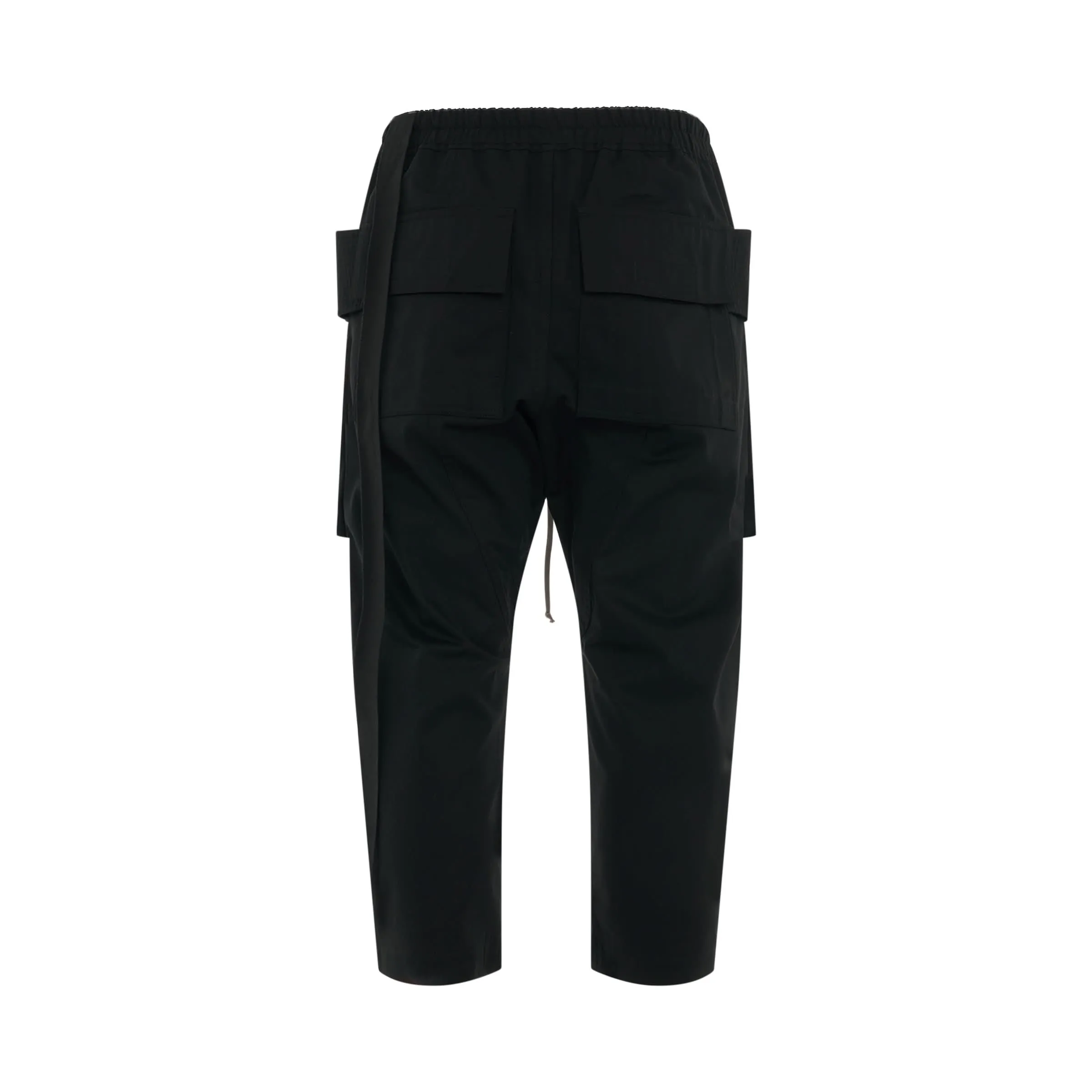 DRKSHDW Creatch Cargo Cropped Pant in Black