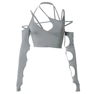 E-girl Aesthetic Cut Out Top