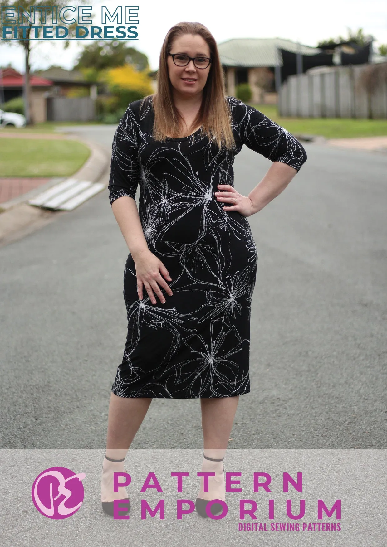 Entice Me | Fitted Dress Sewing Pattern