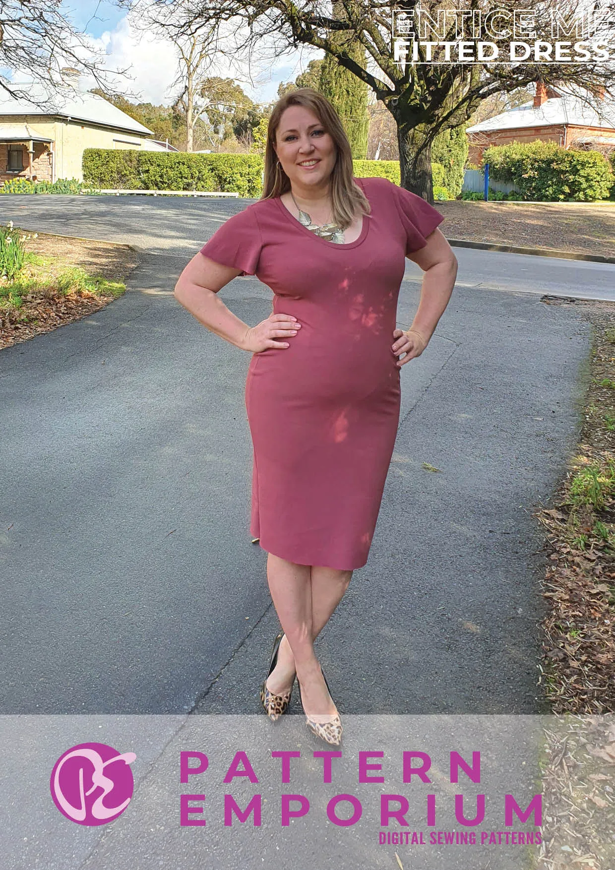 Entice Me | Fitted Dress Sewing Pattern