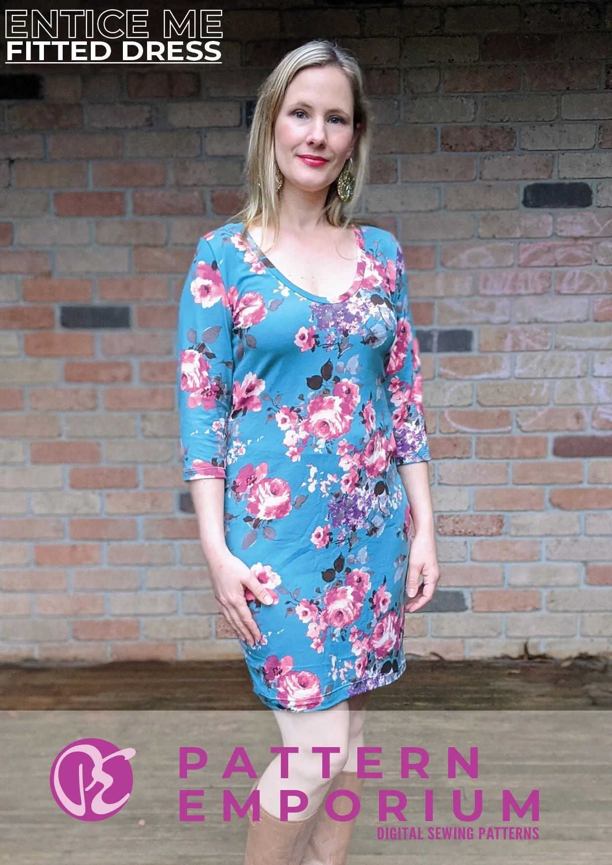 Entice Me | Fitted Dress Sewing Pattern