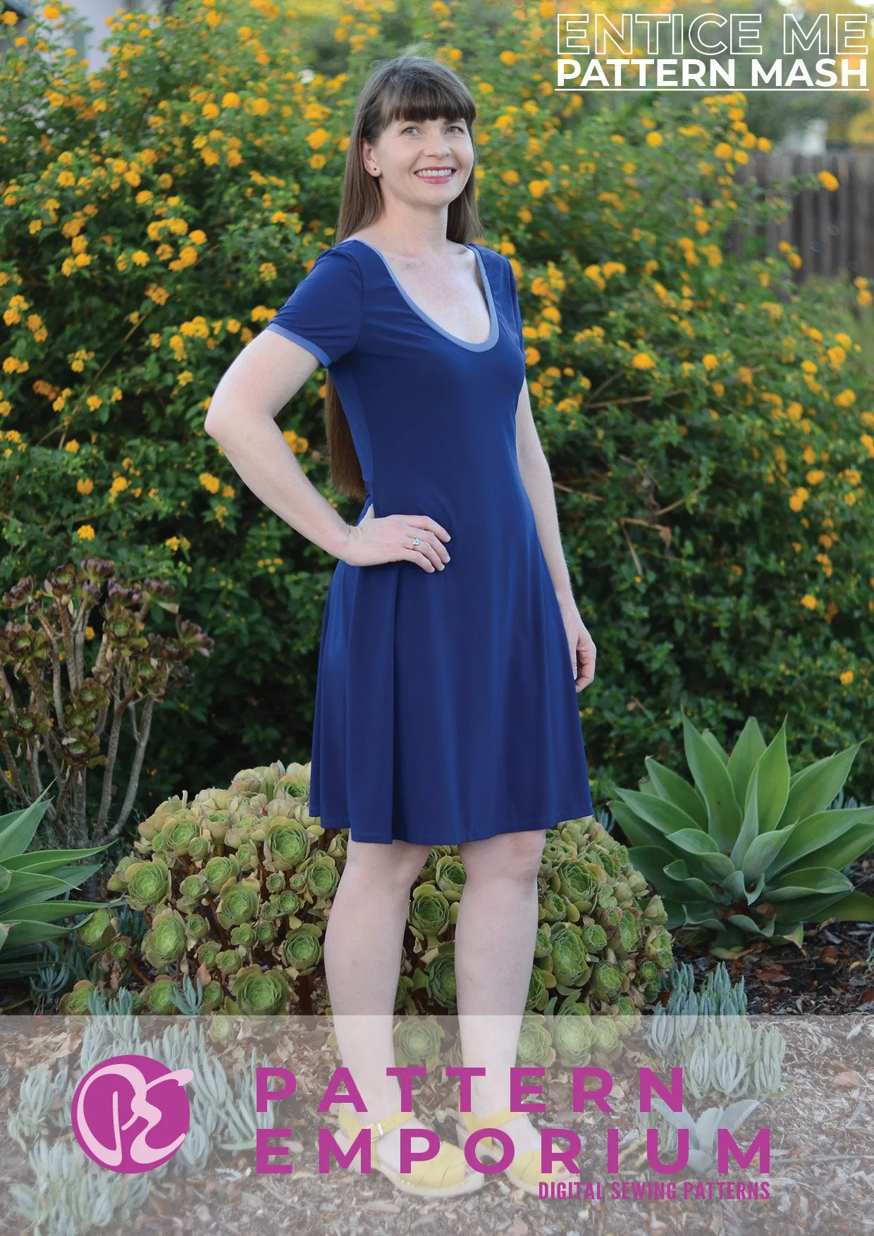 Entice Me | Fitted Dress Sewing Pattern