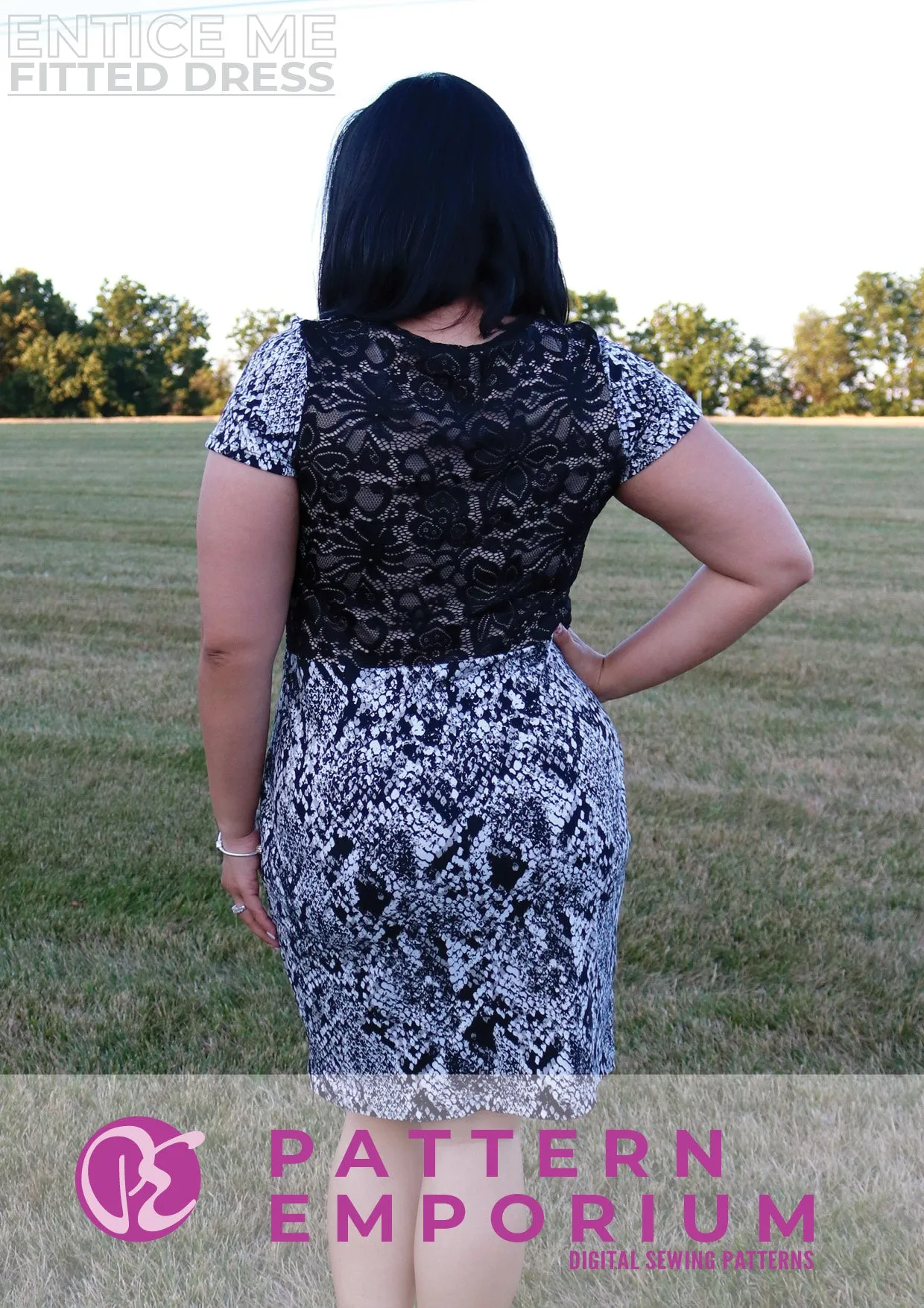 Entice Me | Fitted Dress Sewing Pattern