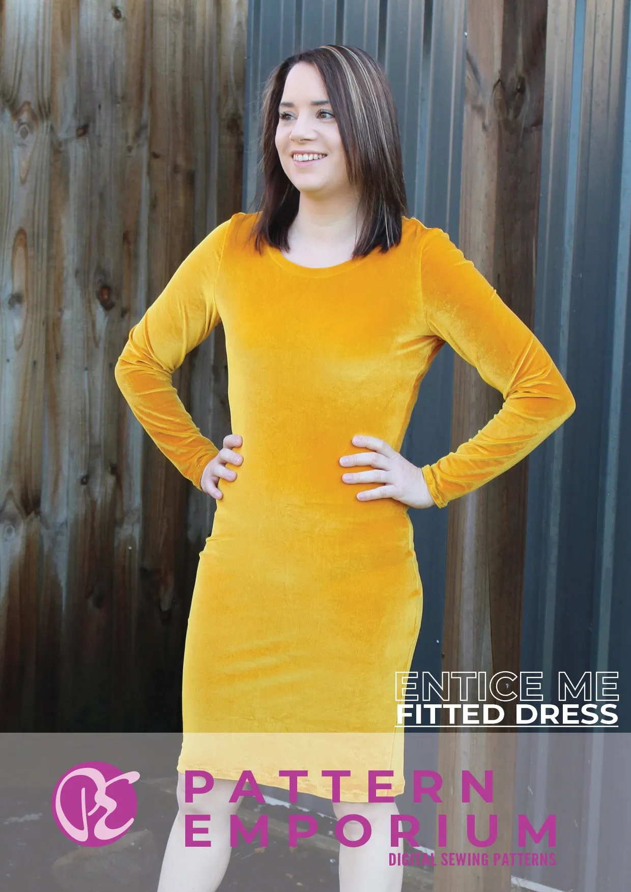 Entice Me | Fitted Dress Sewing Pattern