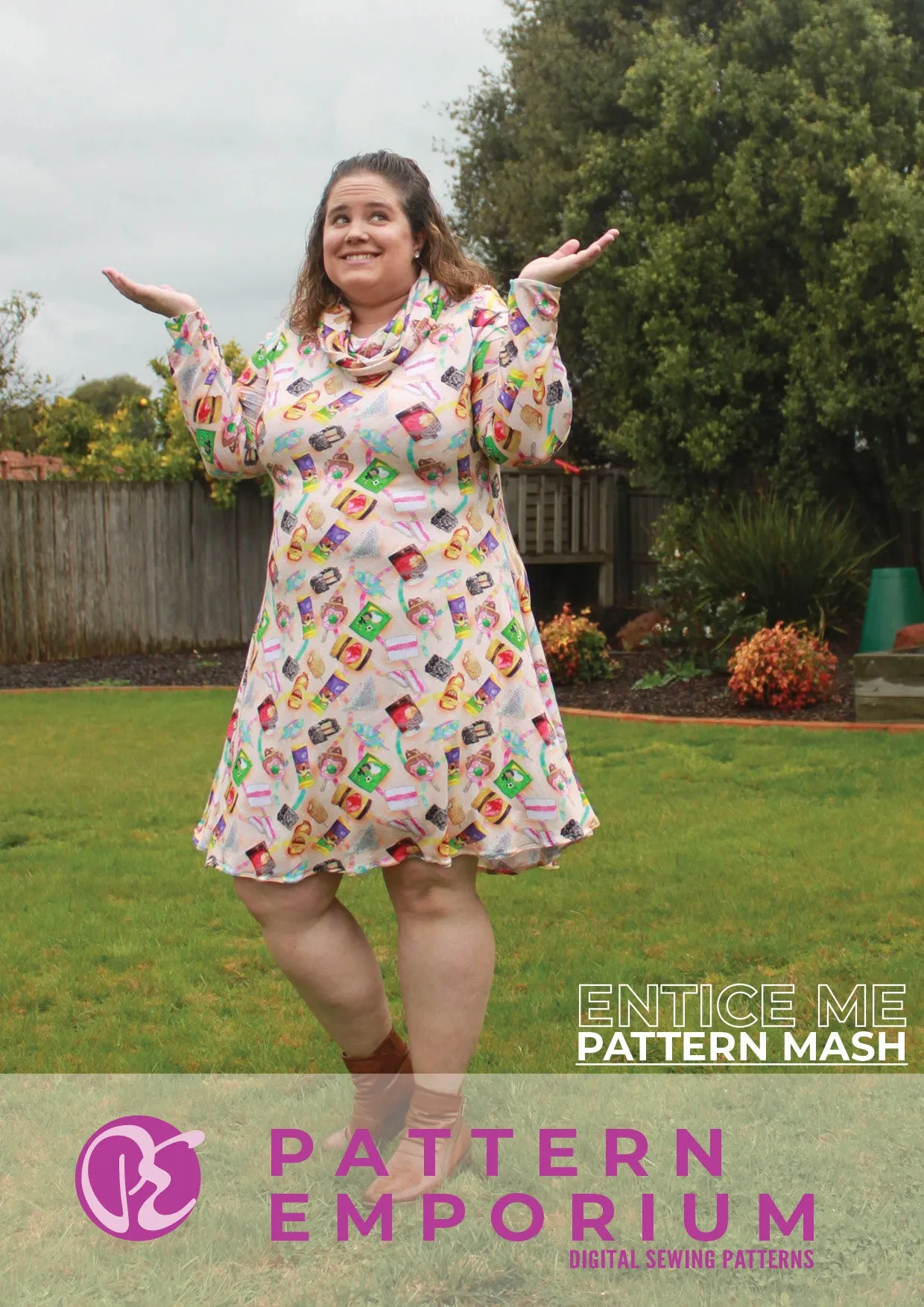 Entice Me | Fitted Dress Sewing Pattern