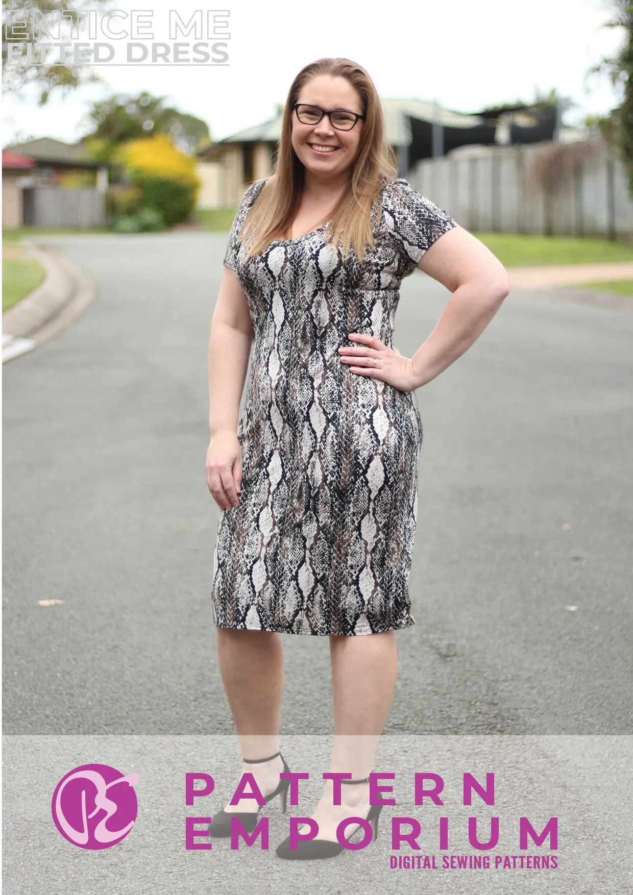 Entice Me | Fitted Dress Sewing Pattern