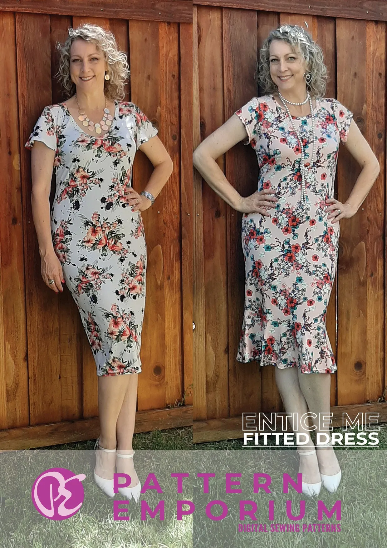 Entice Me | Fitted Dress Sewing Pattern