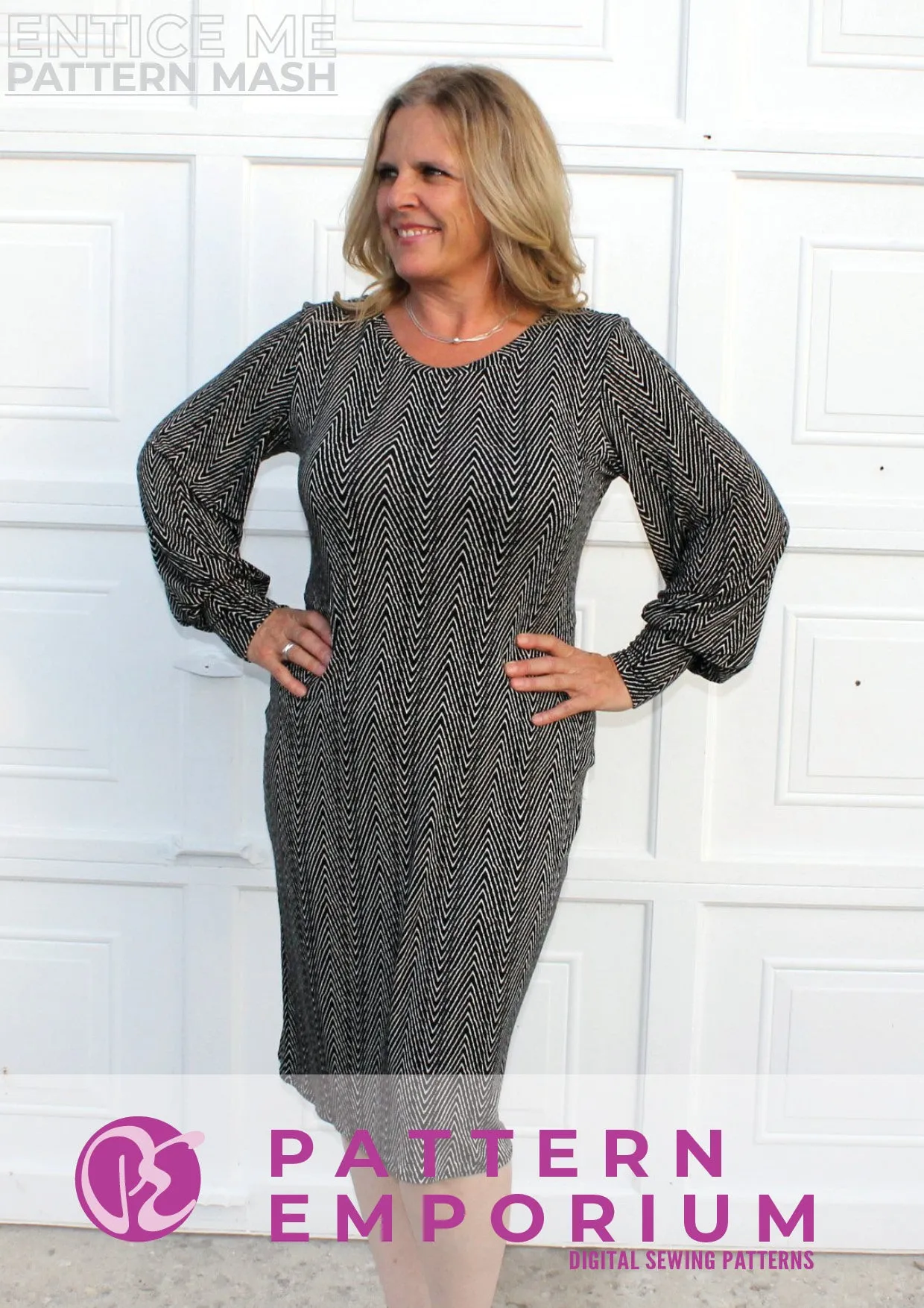 Entice Me | Fitted Dress Sewing Pattern